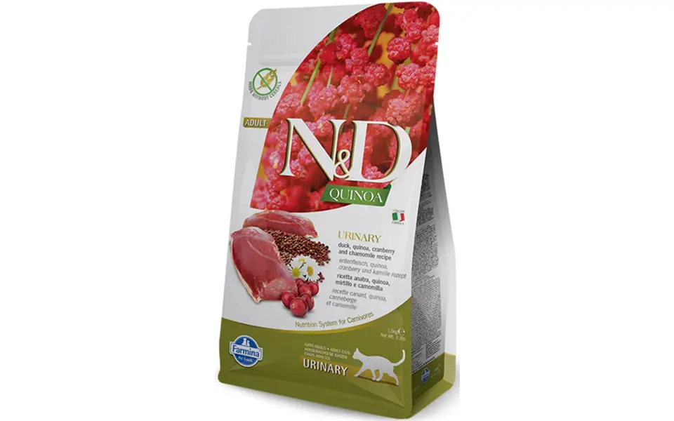 Bolsa de comida para gatos N&D Grain Free Urinary.